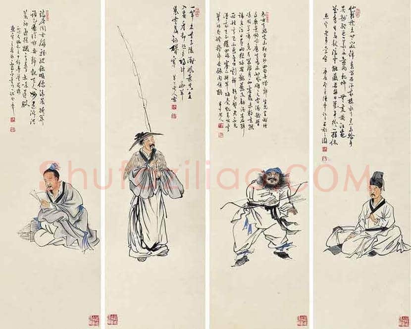 陈半丁人物画作品欣赏 | 书画百科
