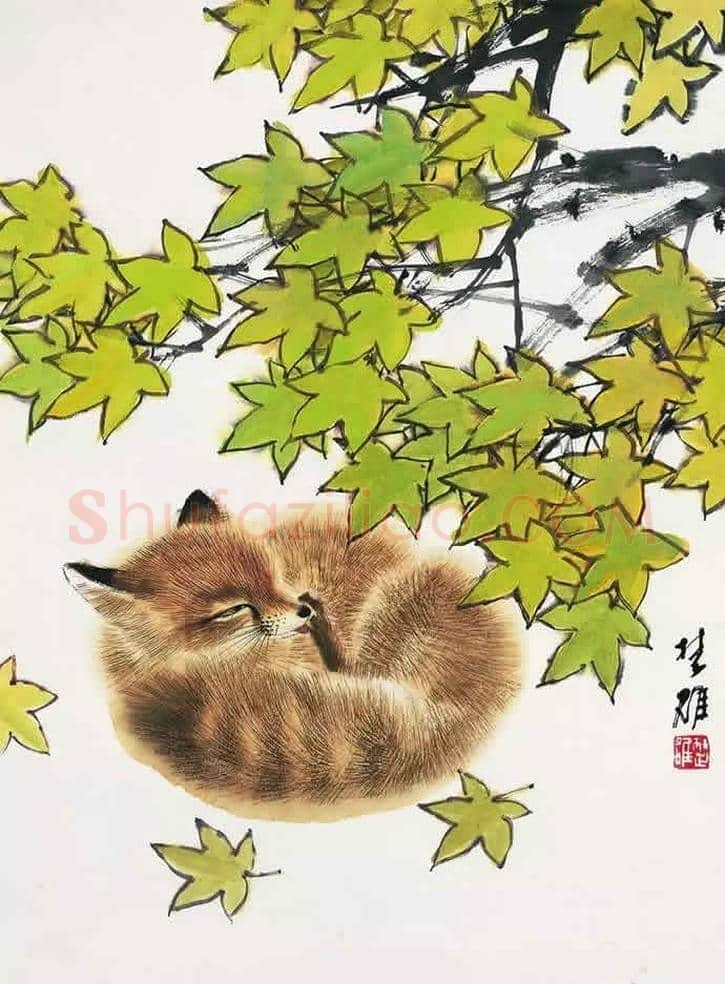 方楚雄工笔动物欣赏,很有乡土气息 | 书画资料