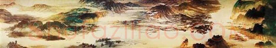 张大千《长江万里图》欣赏 | 书画百科