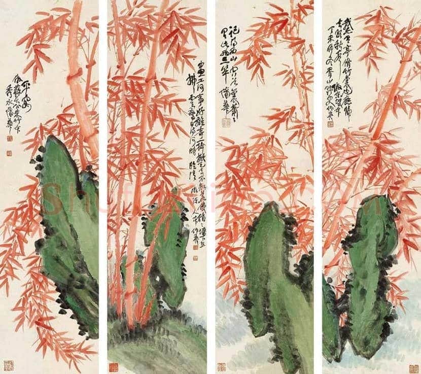 蒲华作品欣赏 | 书画资料