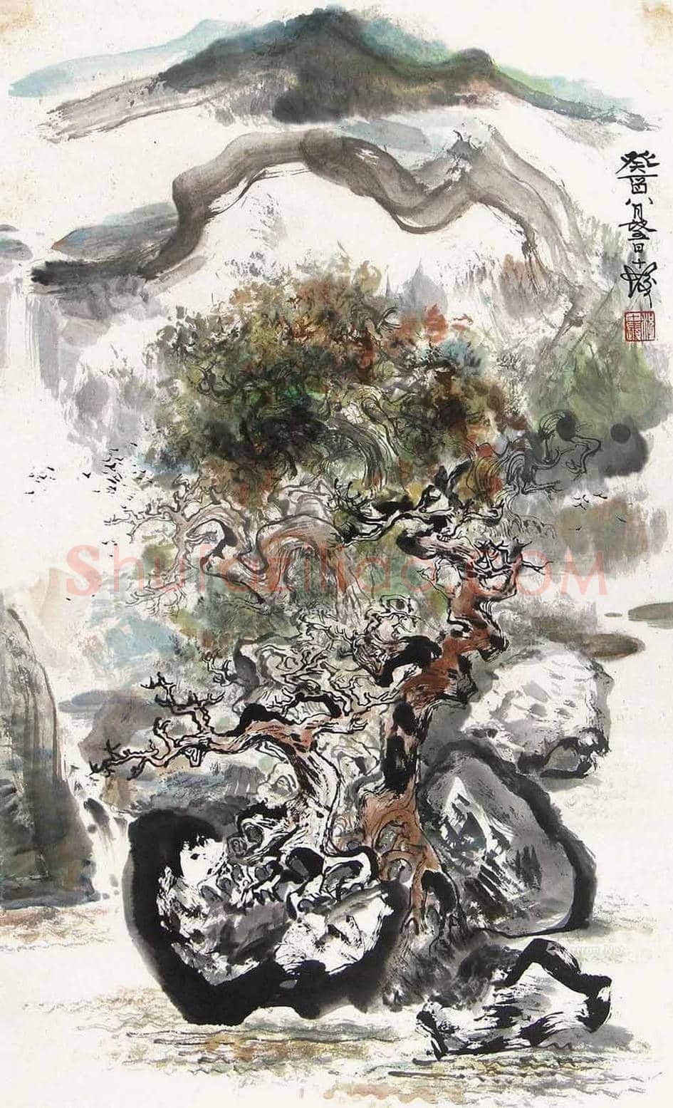程十发山水画欣赏 | 书画资料