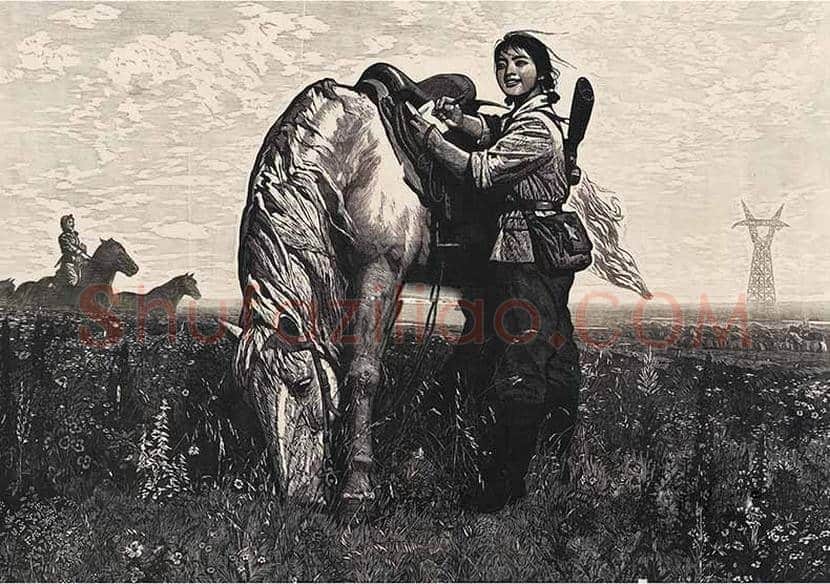 独版画创造者徐匡《草地诗篇》等作品欣赏 | 书画科普