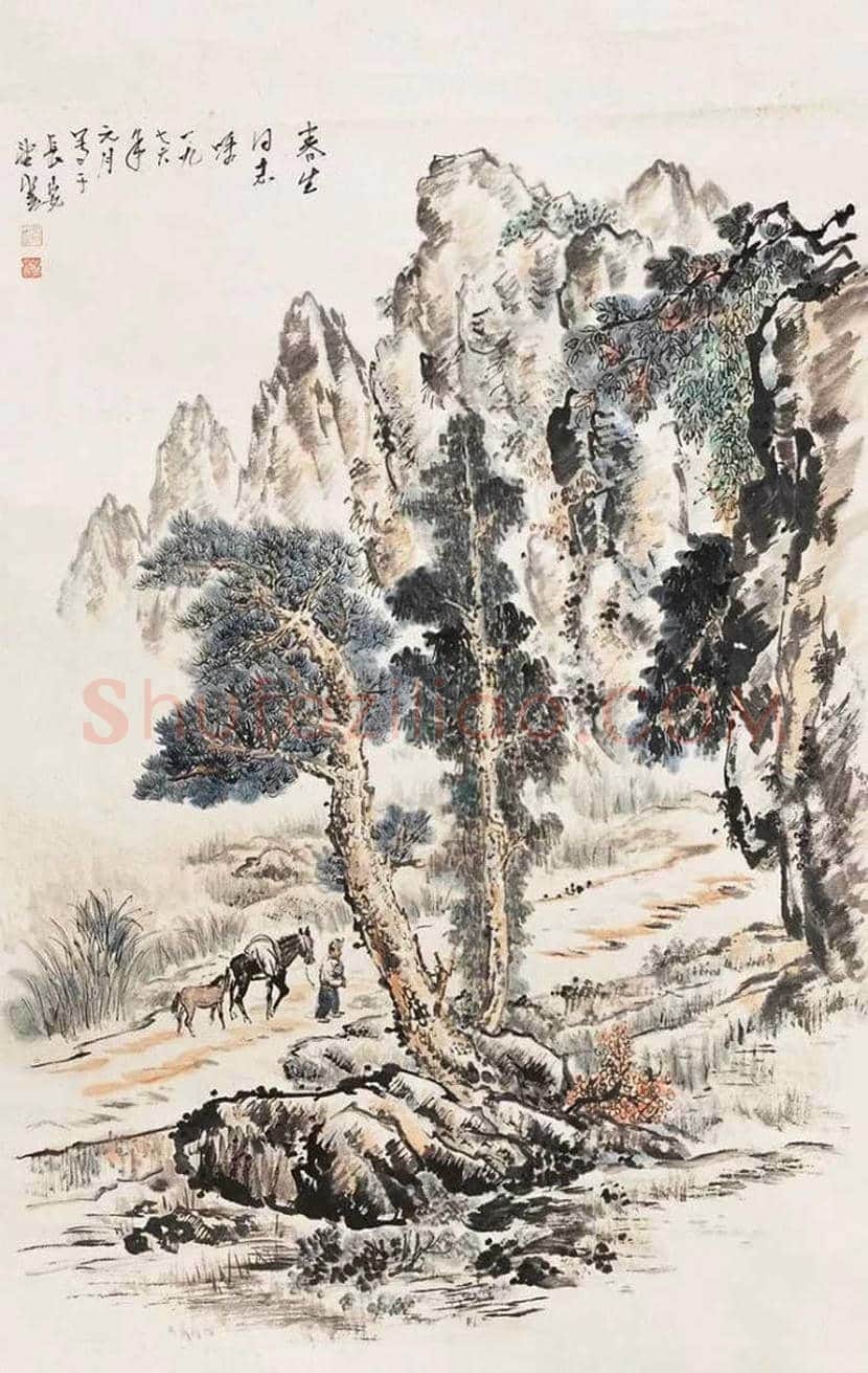 赵望云国画作品欣赏 | 书画常识