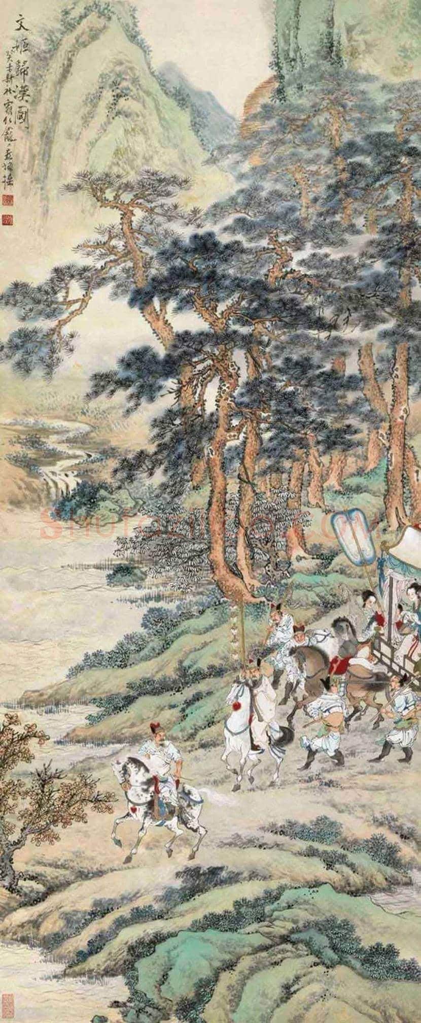 徐燕孙人物画作品欣赏 | 书画讲解