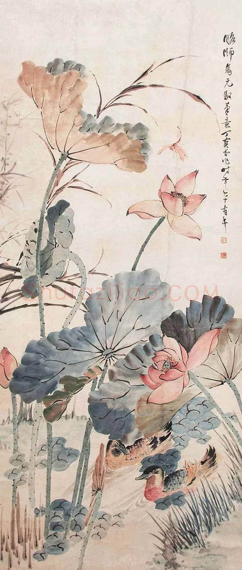 丁宝书花鸟画作品欣赏 | 书画科普