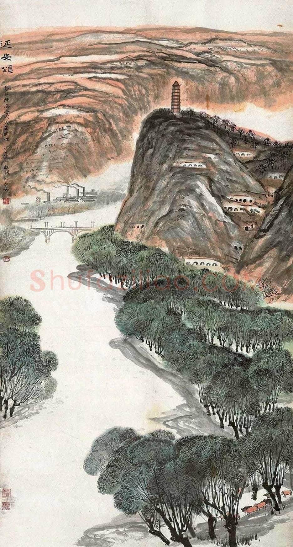 20世纪中国最大的庙堂山水画家:何海霞 | 书画科普