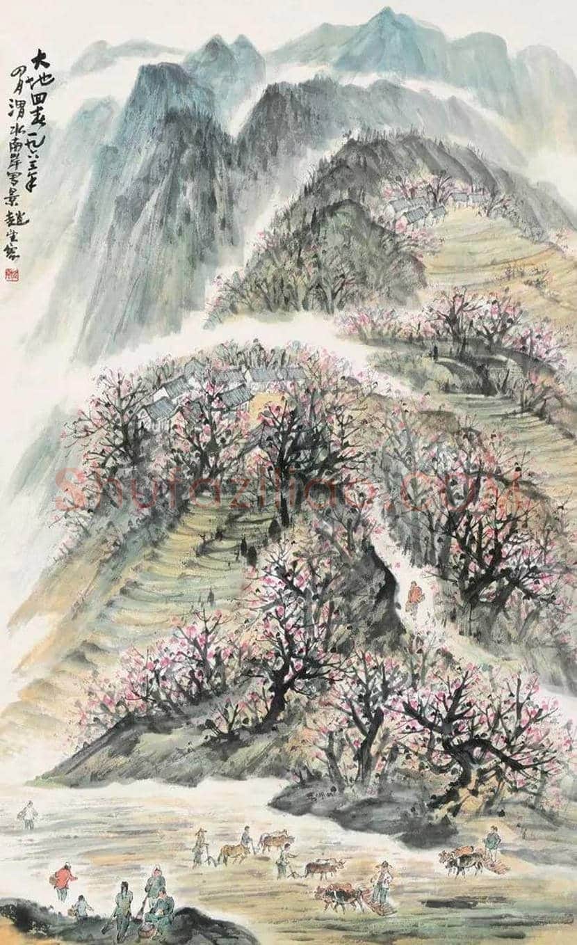 赵望云国画作品欣赏 | 书画常识