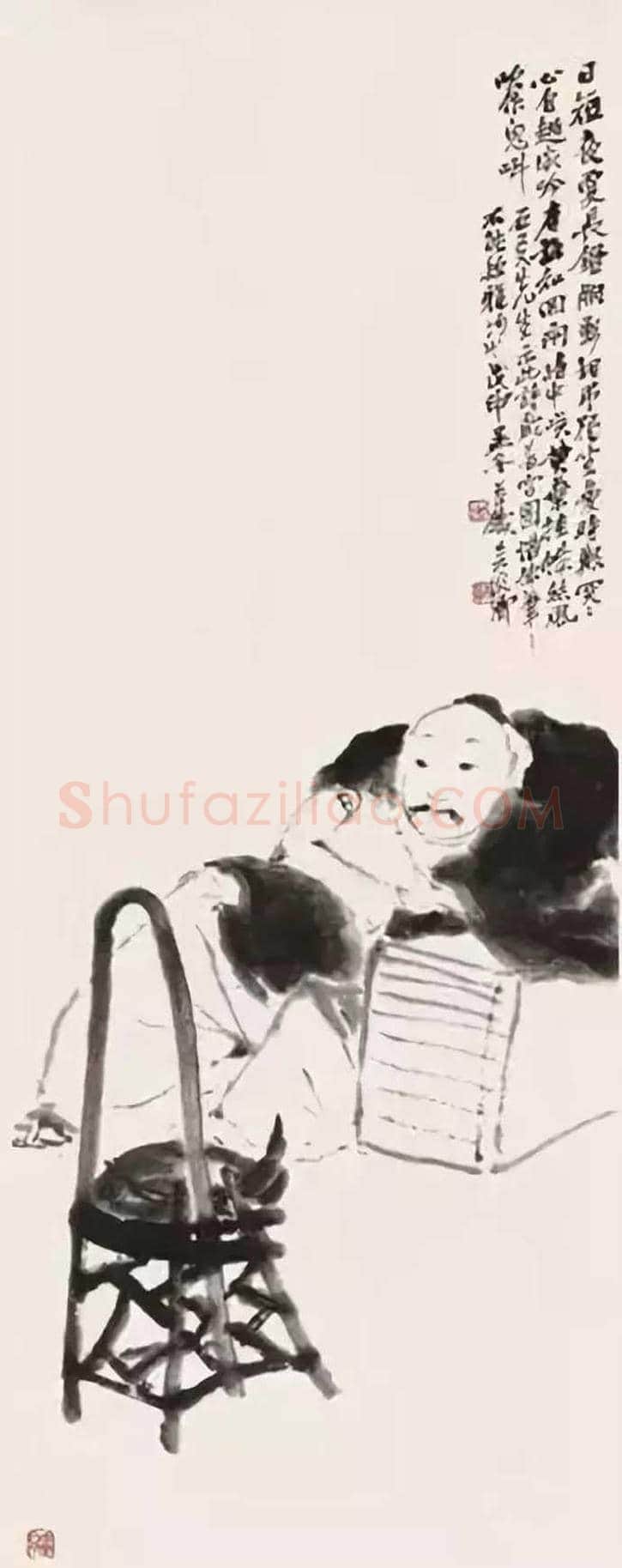 吴昌硕人物画欣赏 | 书画资料