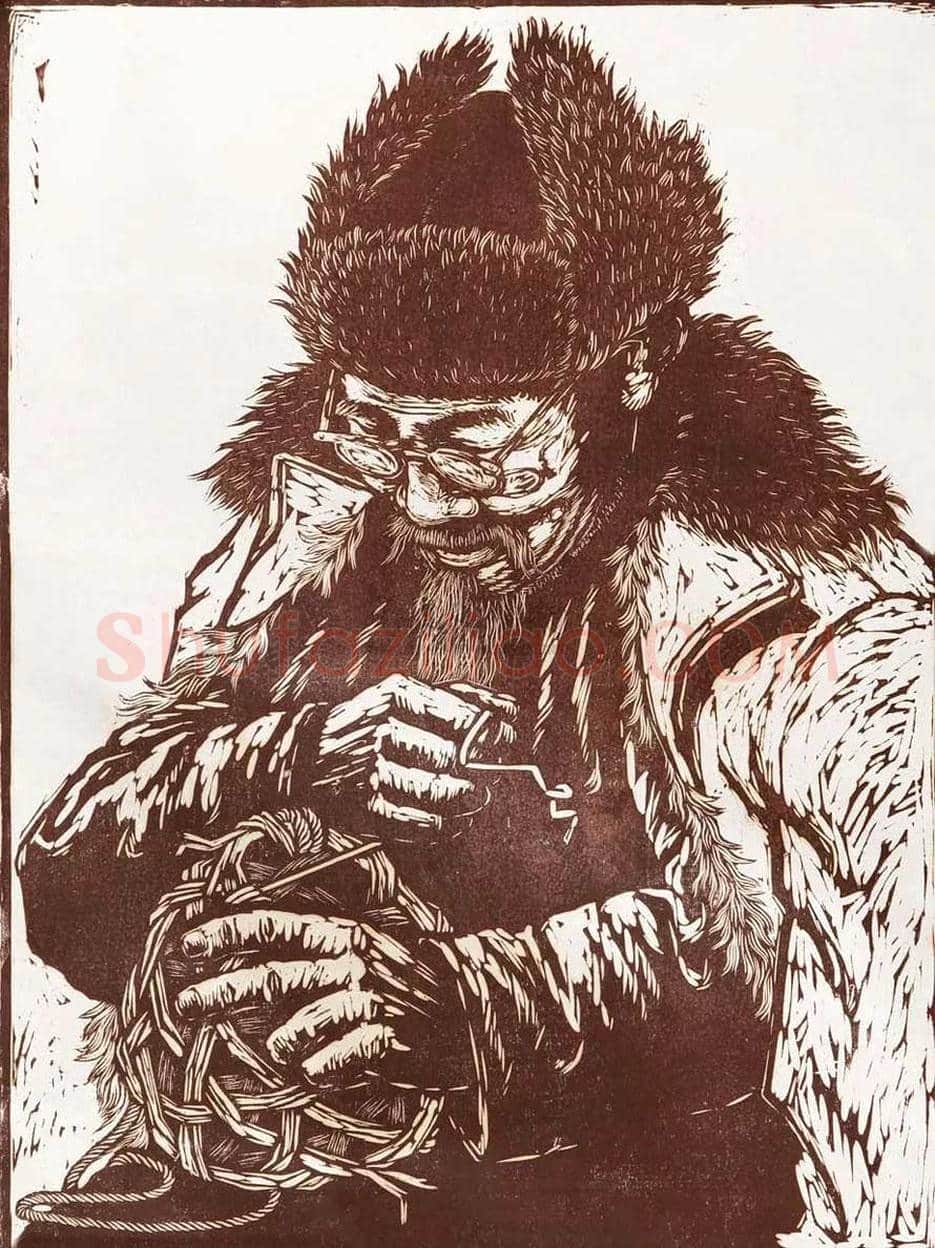 赖少其版画作品欣赏 | 书画百科