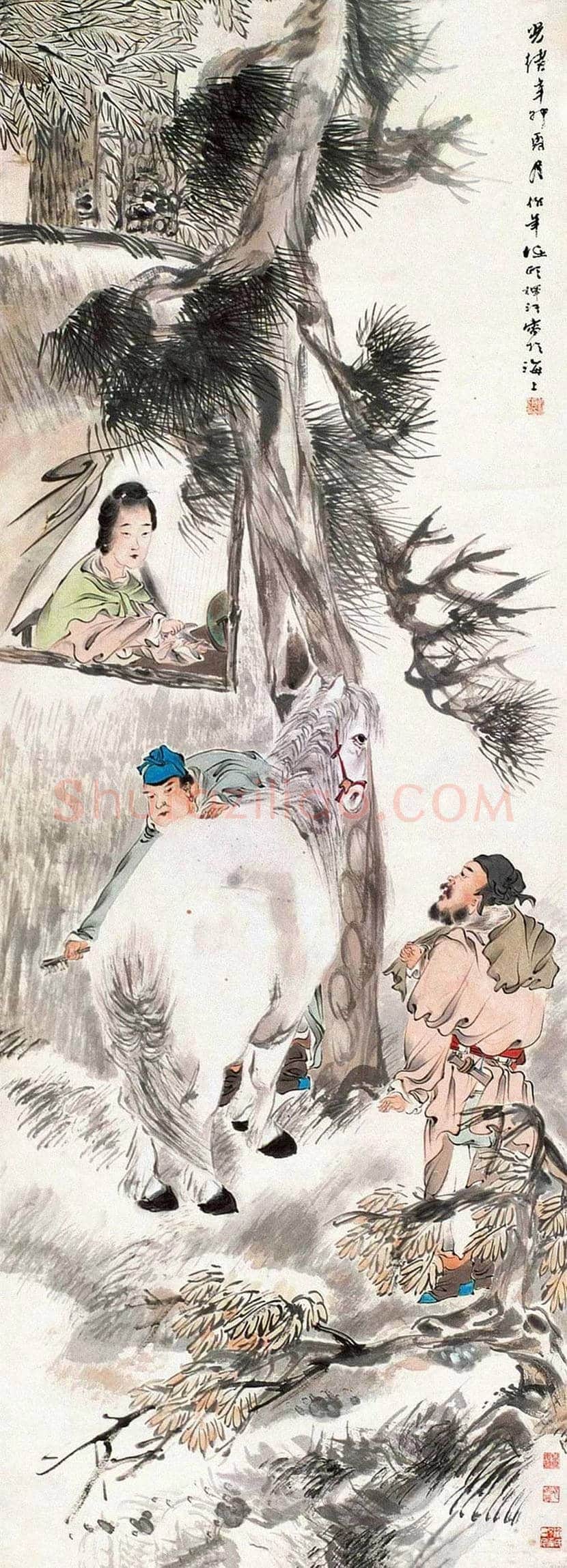 任伯年人物画欣赏 | 书画讲解