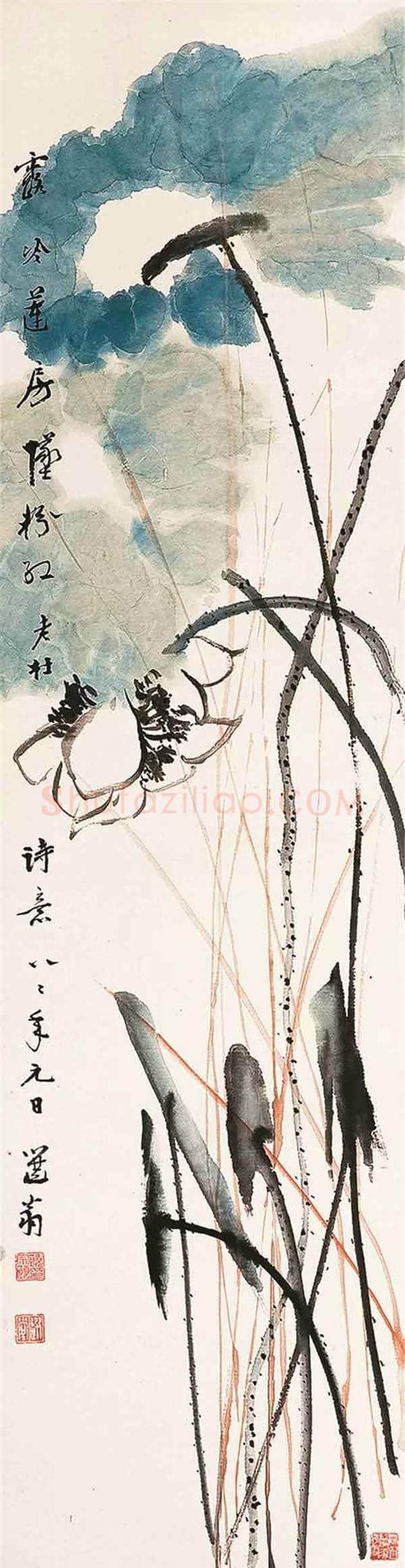 饶宗颐书画作品欣赏-纪念饶宗颐先生 | 书画学堂