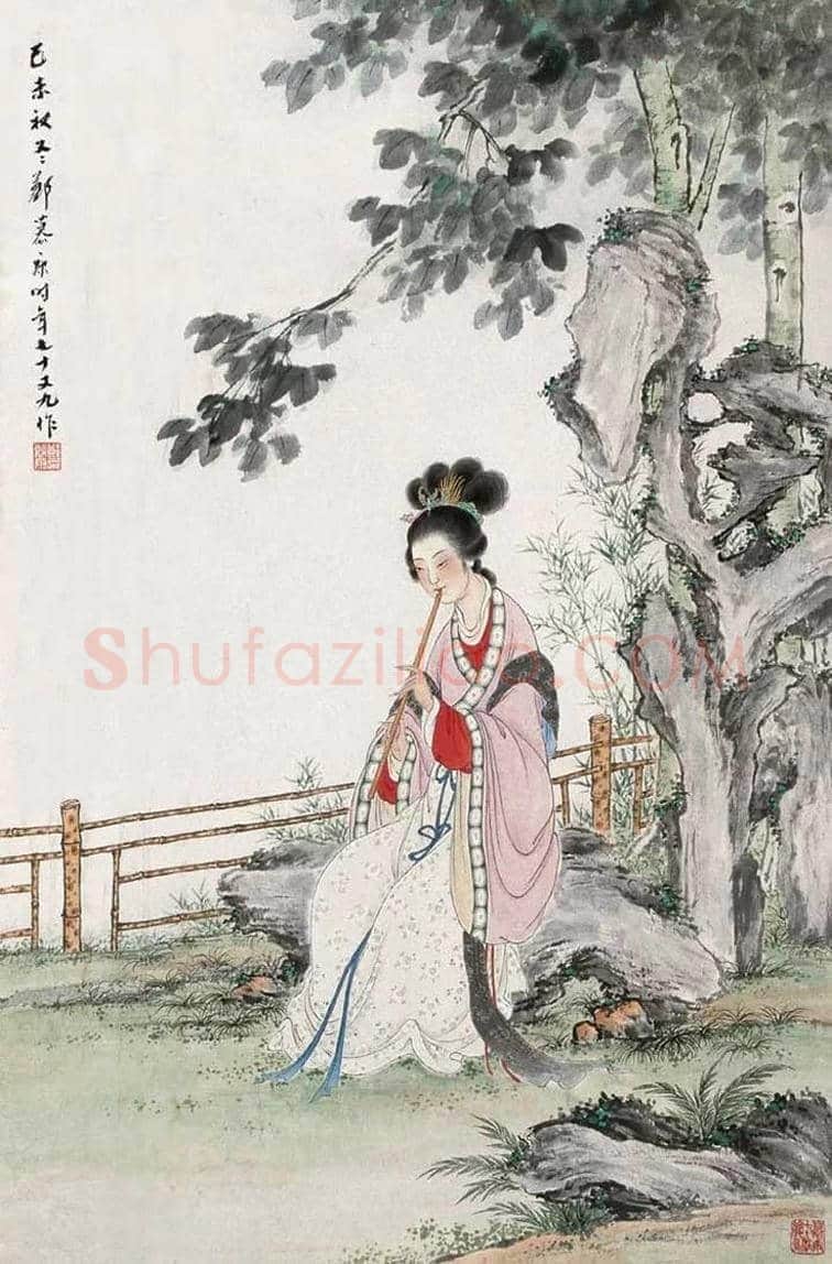 郑慕康人物画作品欣赏 | 书画资料