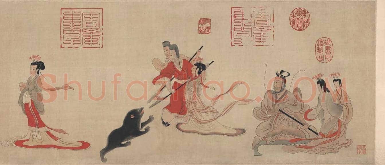 于非闇摹顾恺之《女史人物卷》图赏 | 传世国画赏析