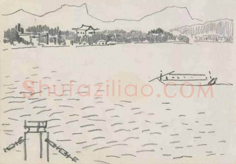 叶浅予速写欣赏 | 书画文摘