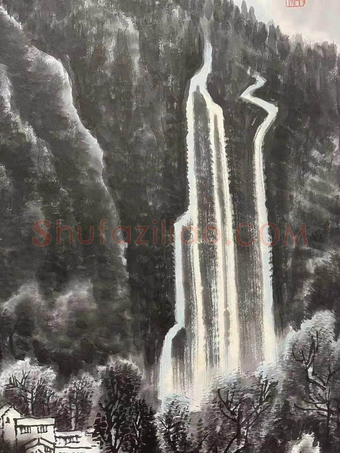 李可染作品《雨后清音图》，精品佳作！ | 国画赏析