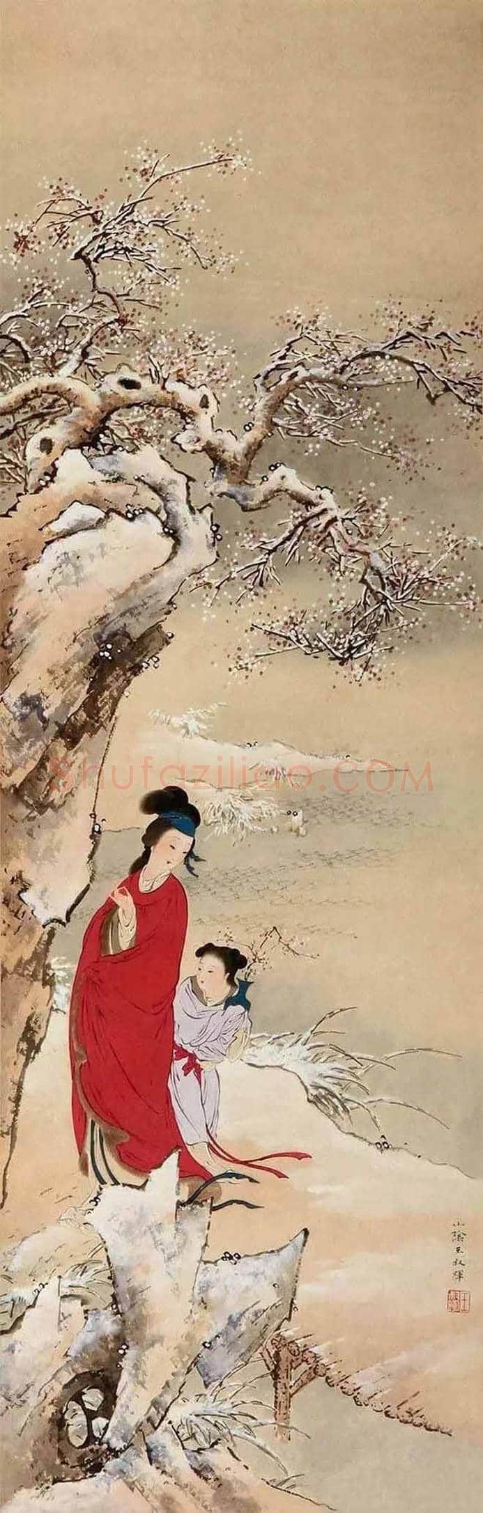王叔晖:中国工笔仕女第一人 | 书画科普