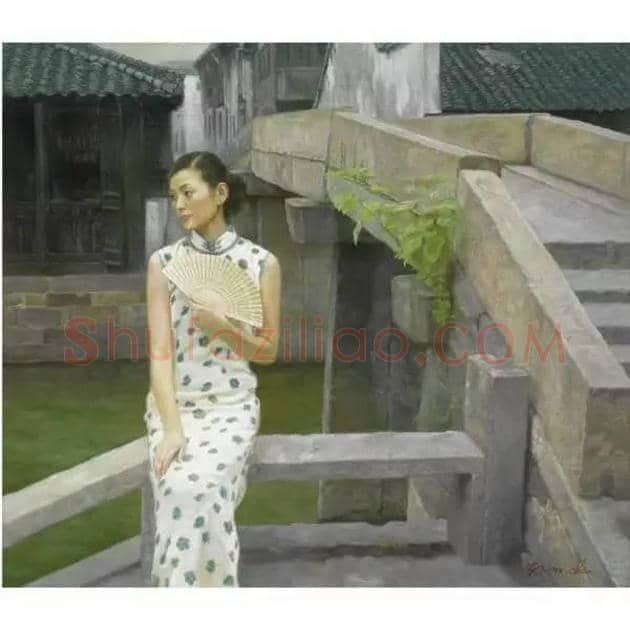 陈逸鸣笔下的女人,也极具东方神韵! | 书画资料