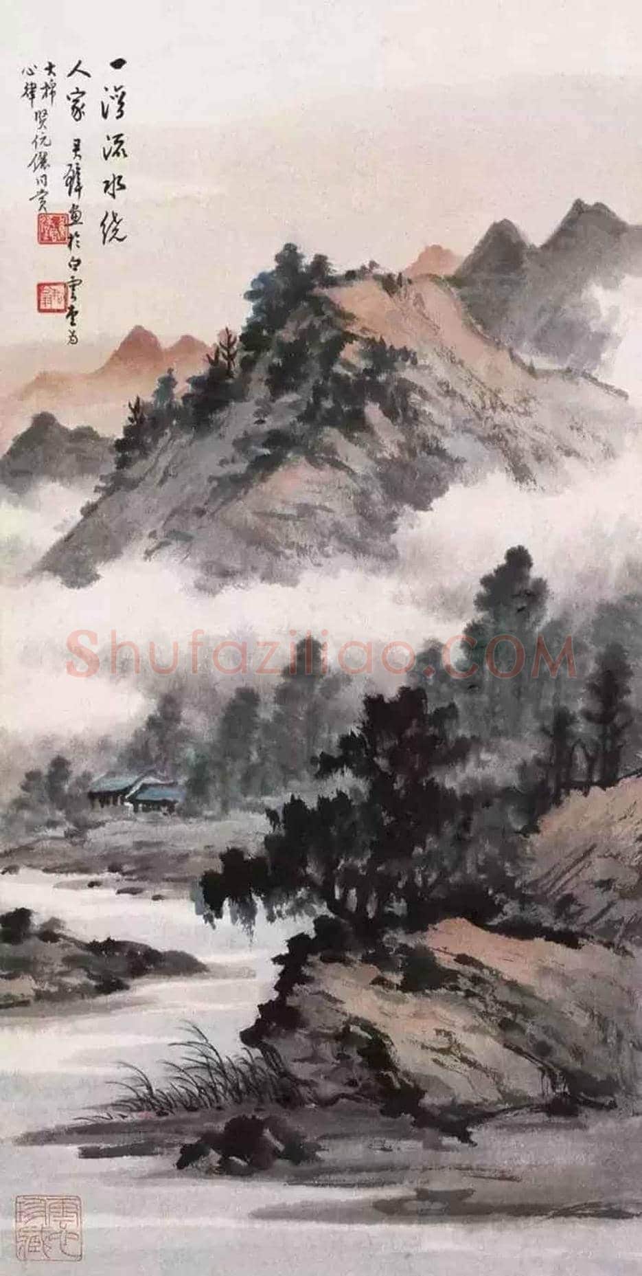黄君璧山水画欣赏 | 书画知识