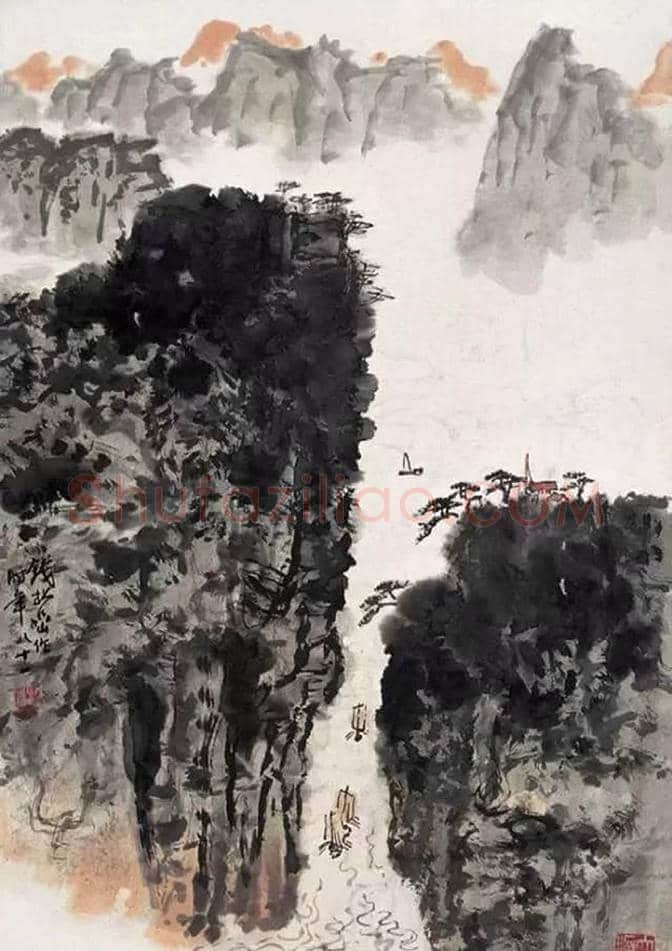 傅抱石等金陵五大家山水画作品欣赏 | 书画文摘