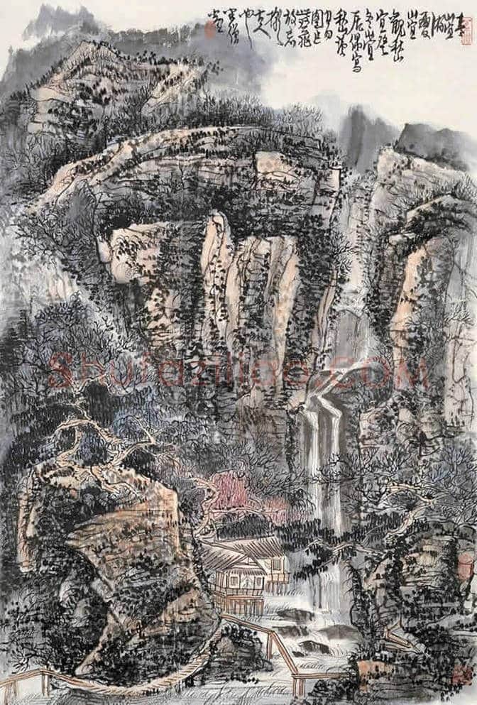绘画奇人黄秋园作品欣赏(100幅) | 书画百科