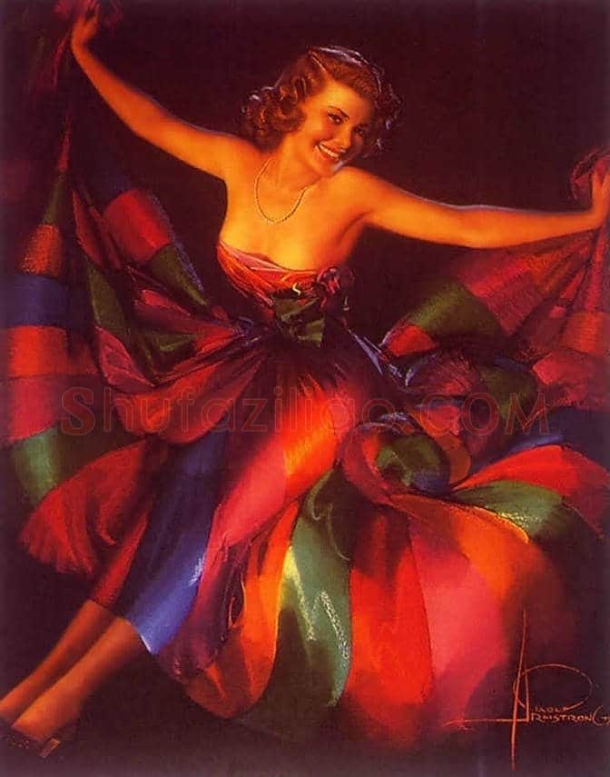 美国画家罗尔夫·阿姆斯特朗 绘画作品 | 书画百科