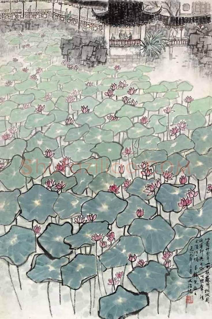 宋文治作品呈现50年代山水画发展的缩影 | 书画科普