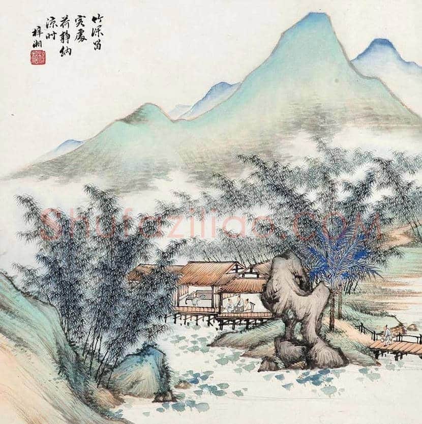 殷梓湘作品欣赏 | 书画科普