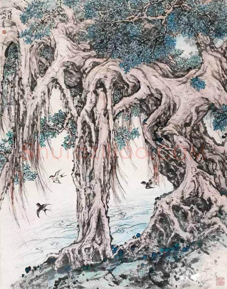 关山月花鸟画图赏 | 书画知识
