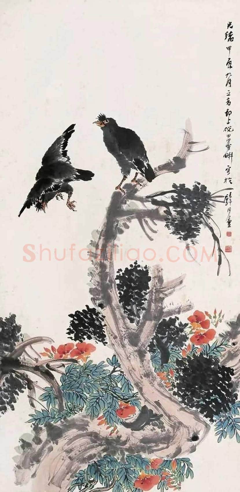 晚清画家｜倪田作品欣赏 | 书画学堂
