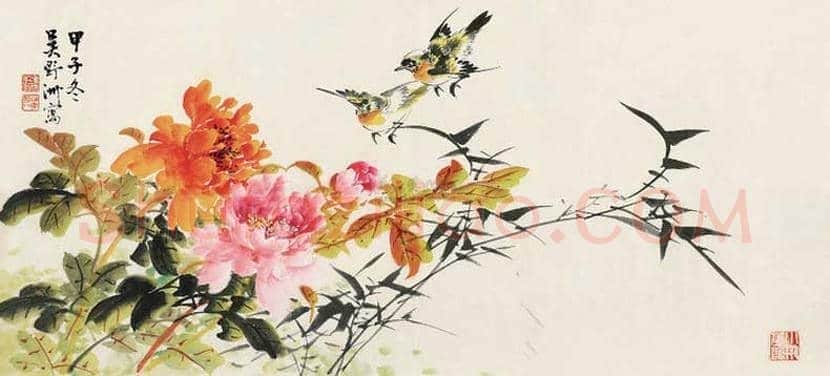 吴野洲国画作品欣赏 | 书画学堂