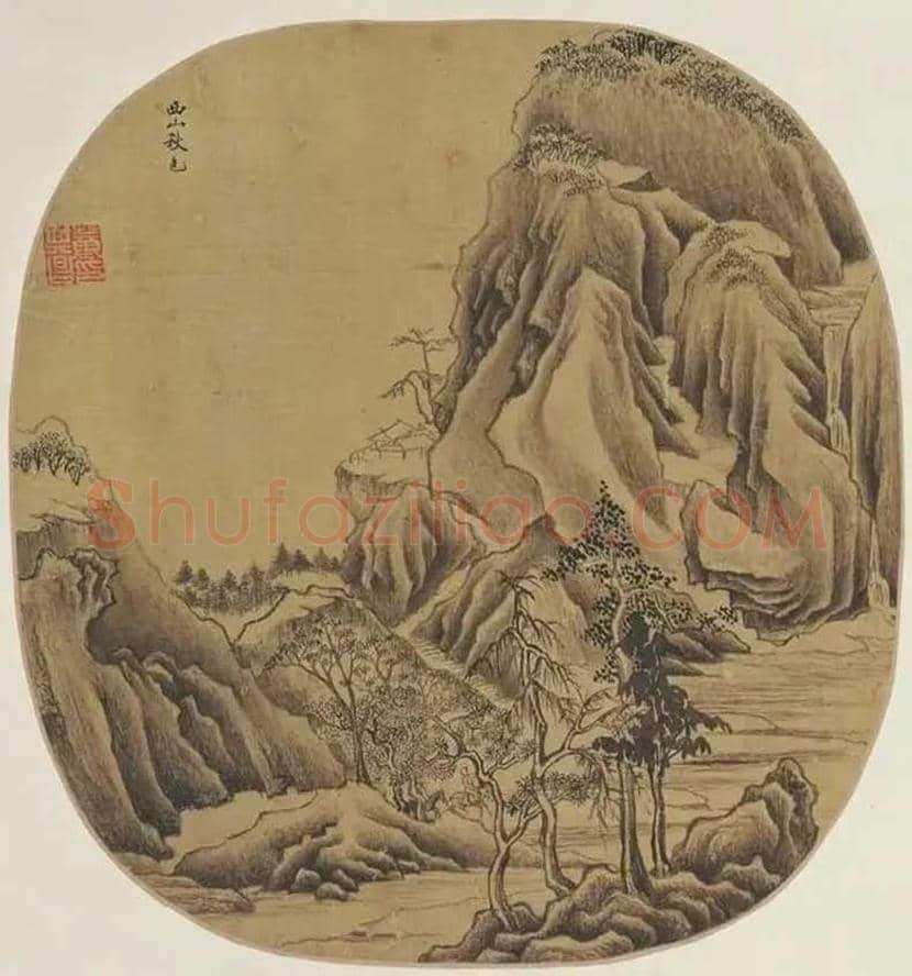 董其昌《燕吴八景图》欣赏 | 书画资料