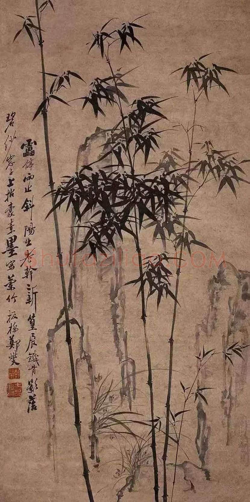 郑板桥笔下的竹子,养心又养性 | 书画科普
