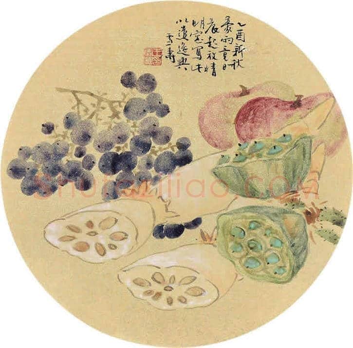 王雪涛蔬果图欣赏 | 书画学堂