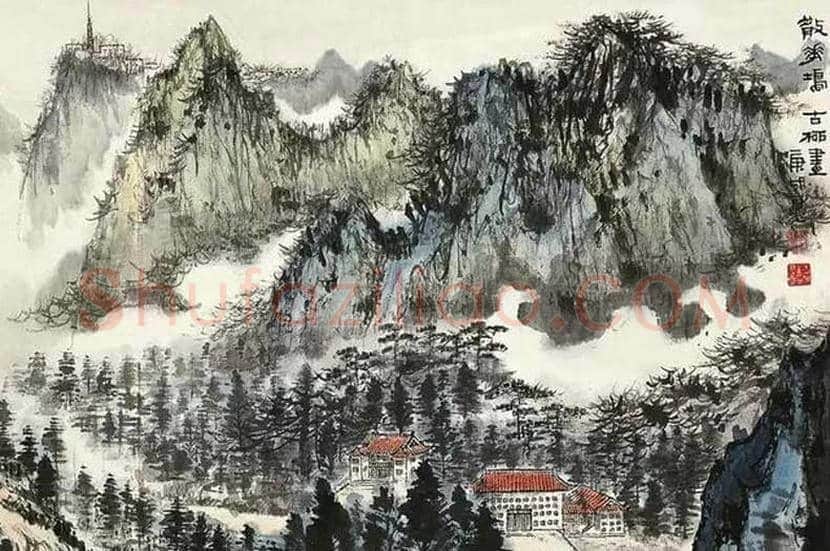 秦古柳山水画欣赏 | 书画科普