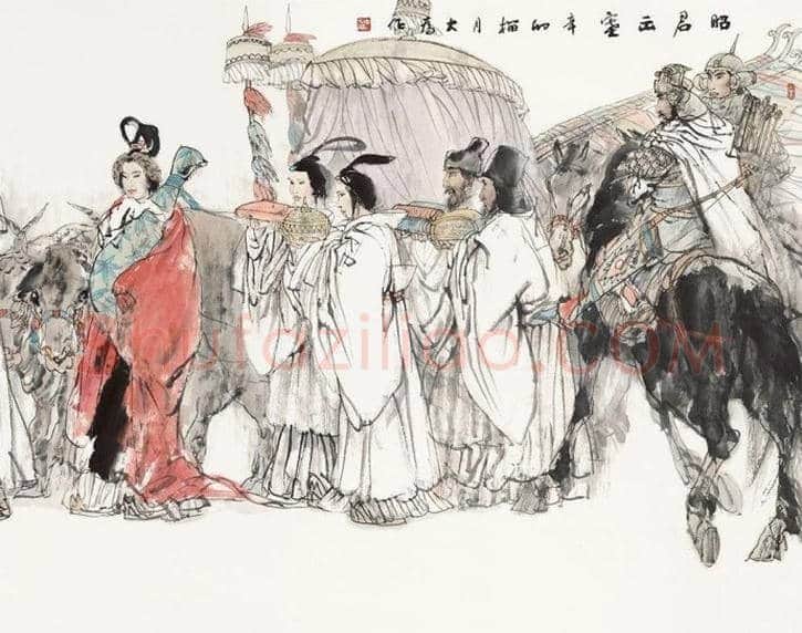 刘大为《昭君出塞》欣赏 | 书画学堂