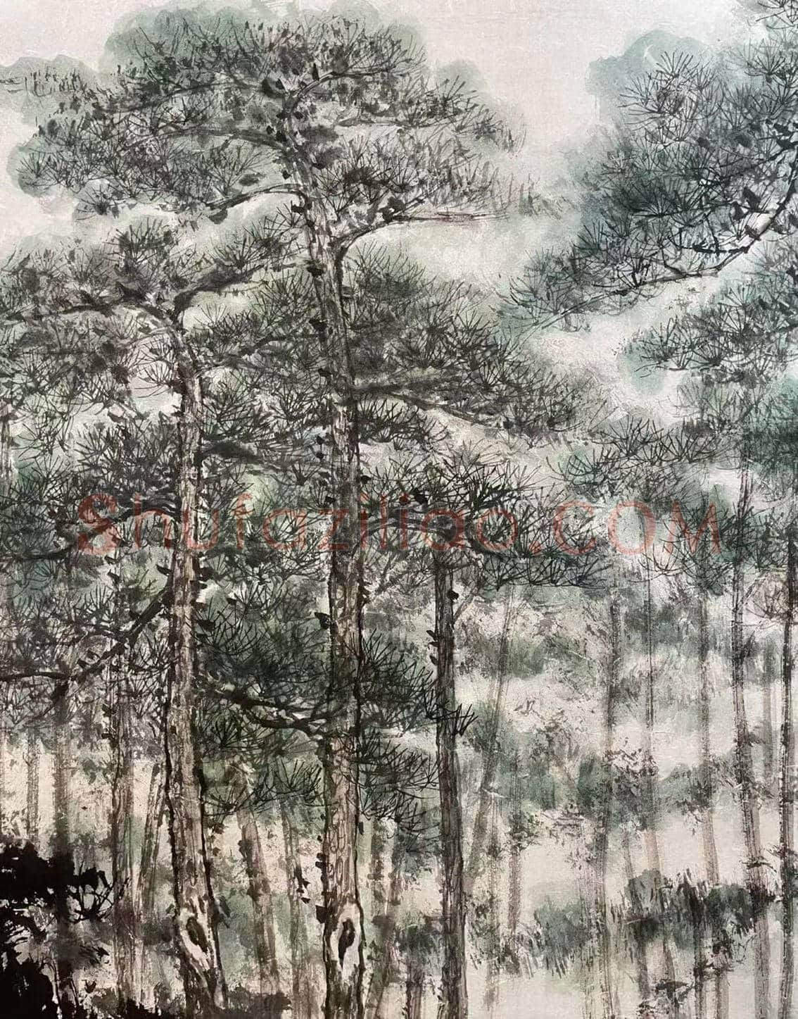 傅抱石巨制《李白像》，稀世珍品 | 国画鉴赏