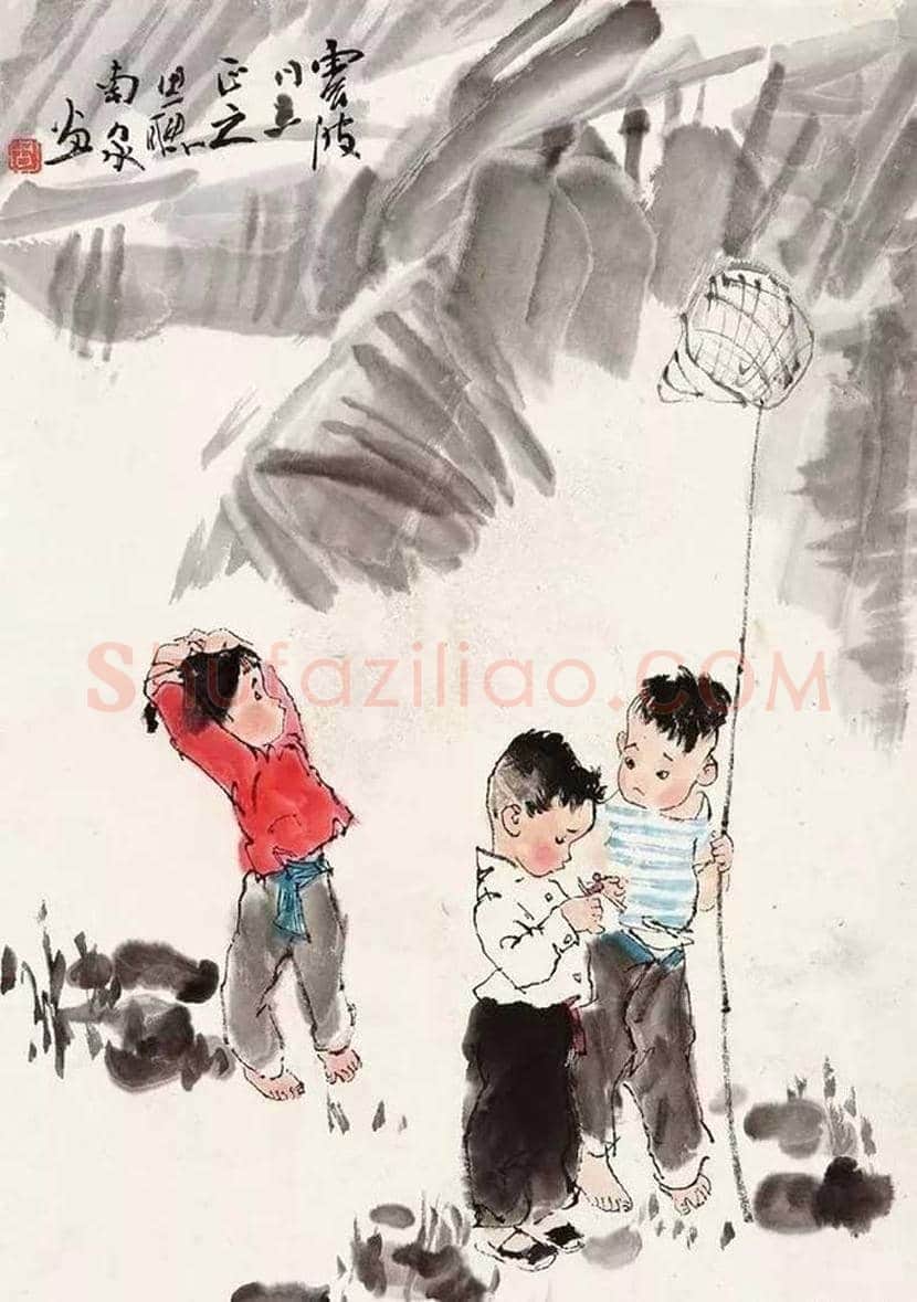周思聪水墨儿童画欣赏 | 书画学堂