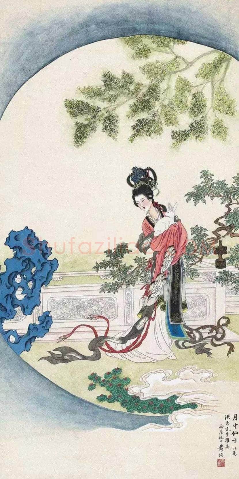 黄均工笔人物画欣赏 | 书画资料