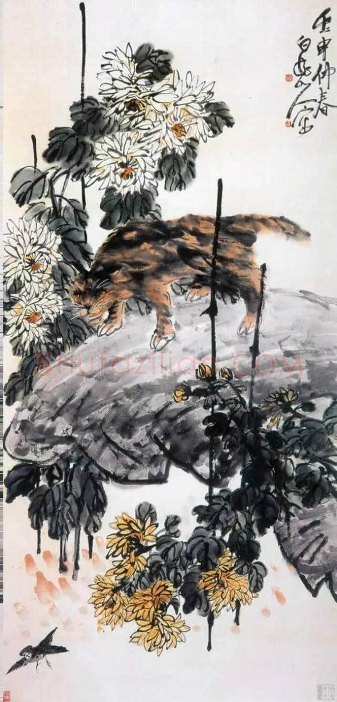 近现代名家画菊48幅！（值得收藏） | 书画知识