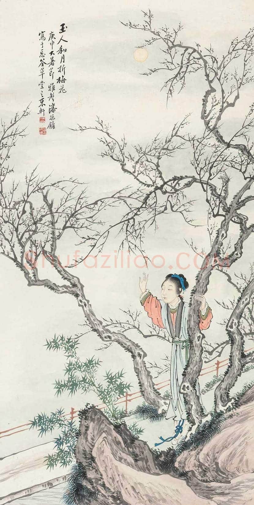 潘振镛人物画作品欣赏 | 书画知识