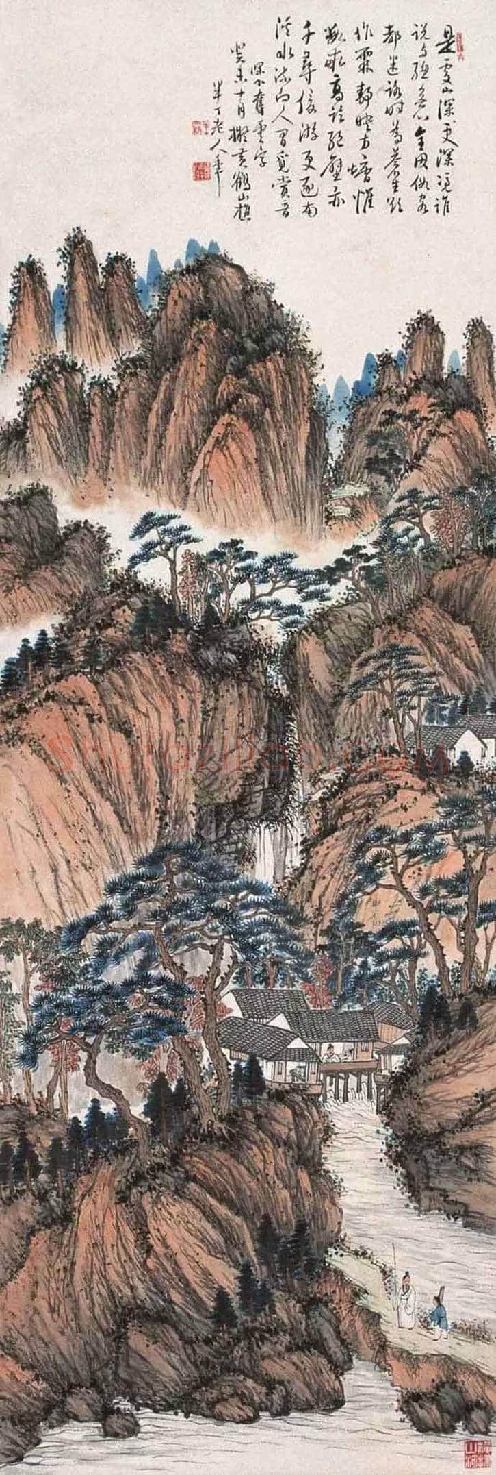 陈半丁山水画欣赏 | 书画知识
