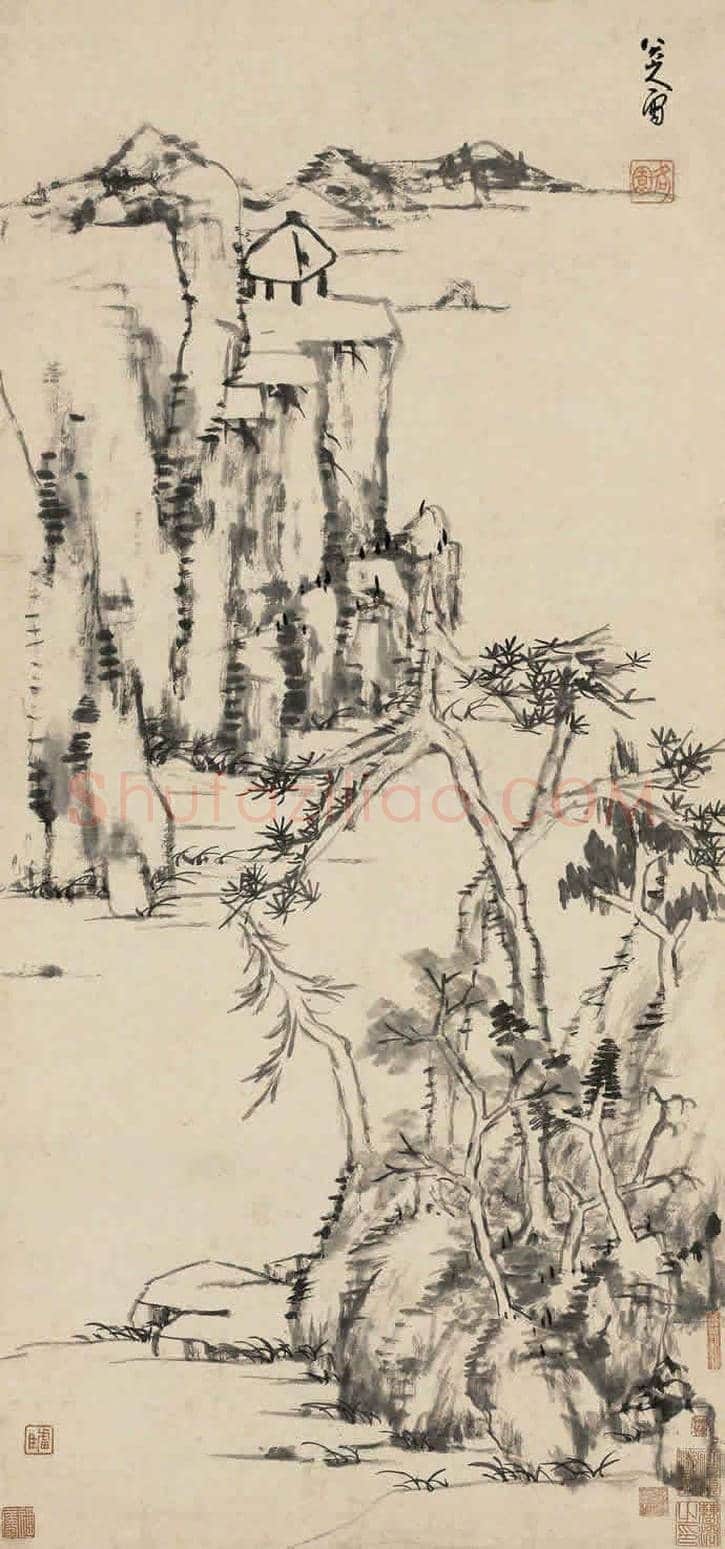 八大山人最贵的作品都有那些？ | 书画文摘