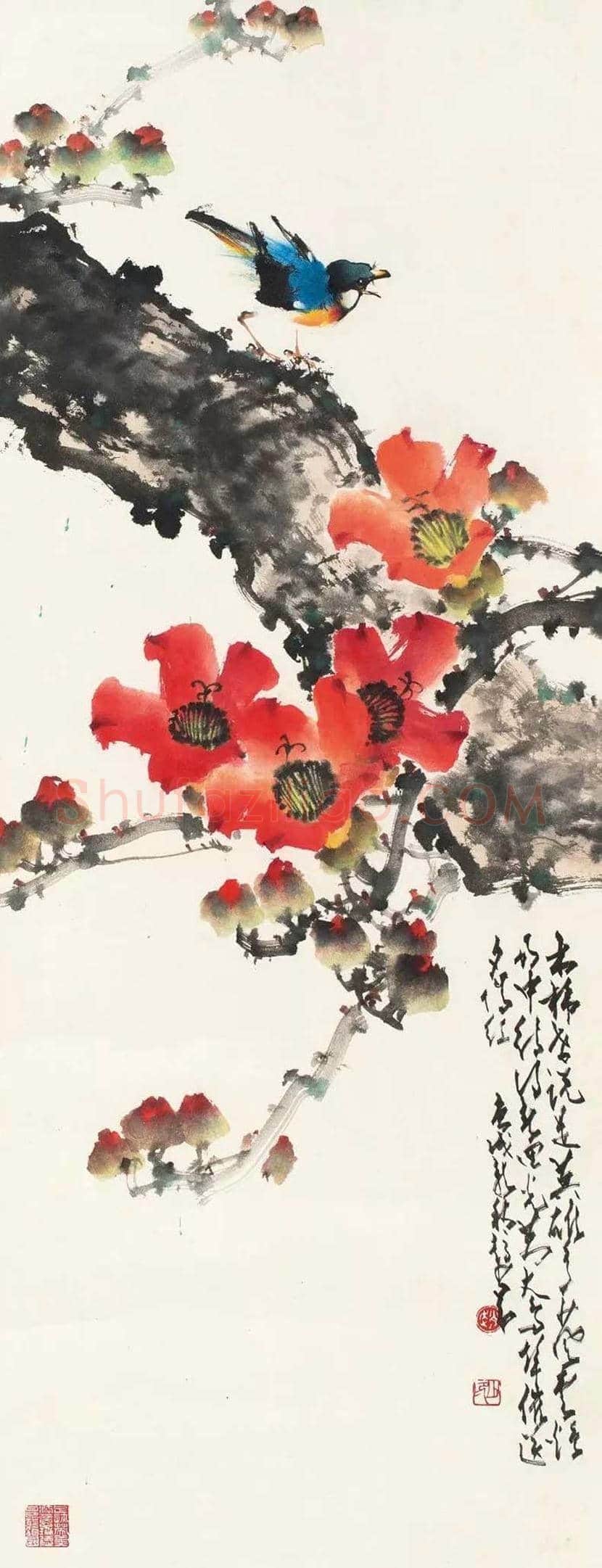 赵少昂:中国花鸟画第一人,当无出其右 | 书画常识