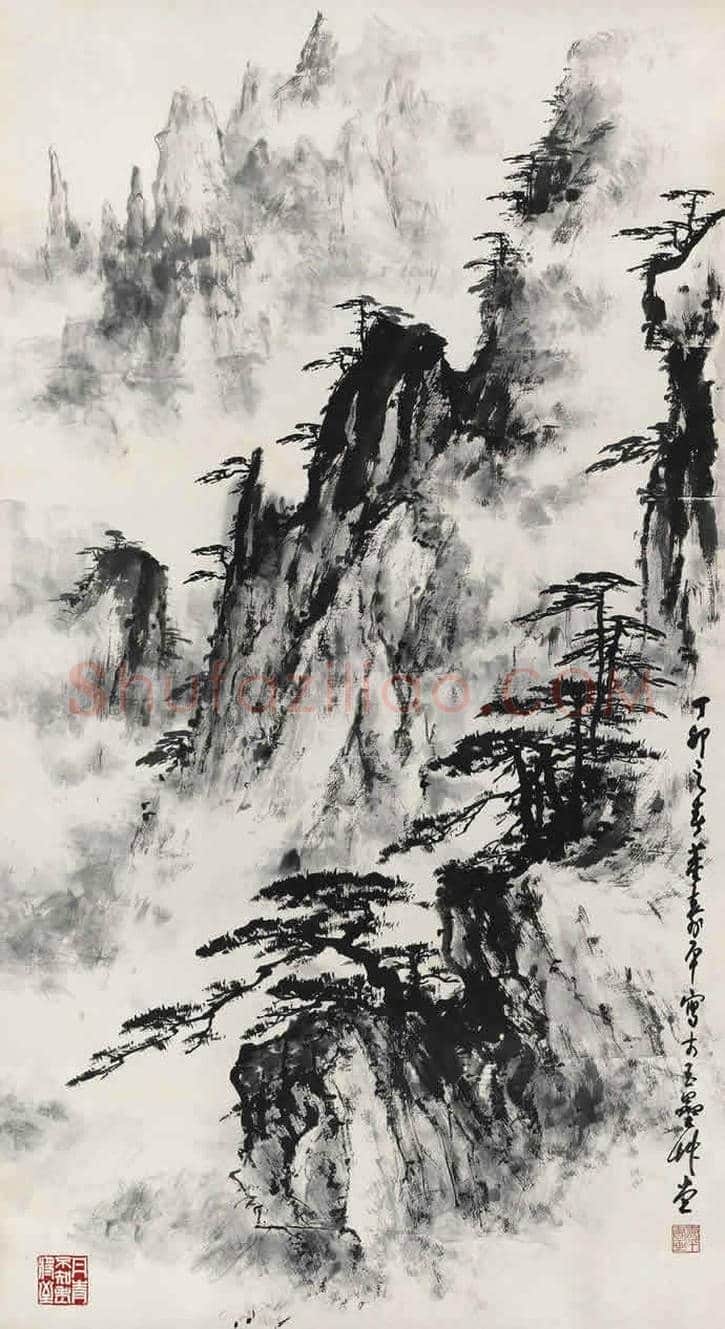 董寿平拍卖超过300万的作品都有哪些？ | 书画讲解