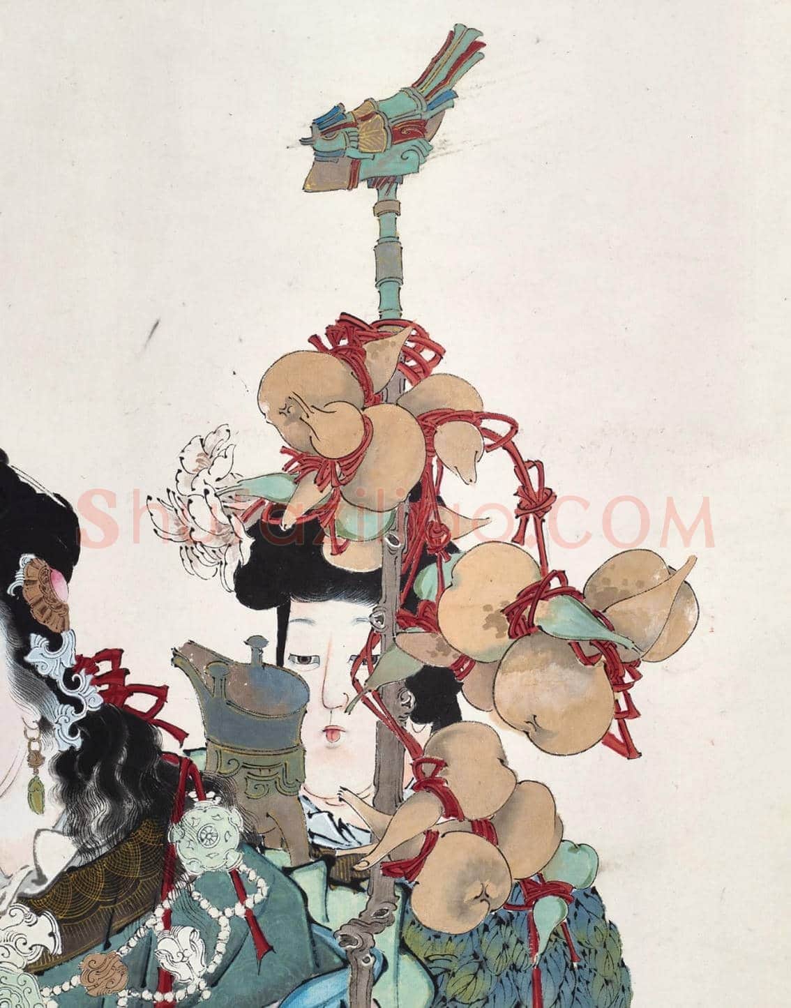 任伯年《麻姑献寿》欣赏 | 书画科普