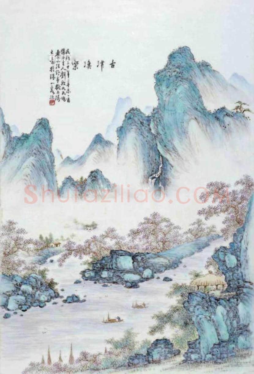 汪野亭瓷板画价格知多少? | 书画科普