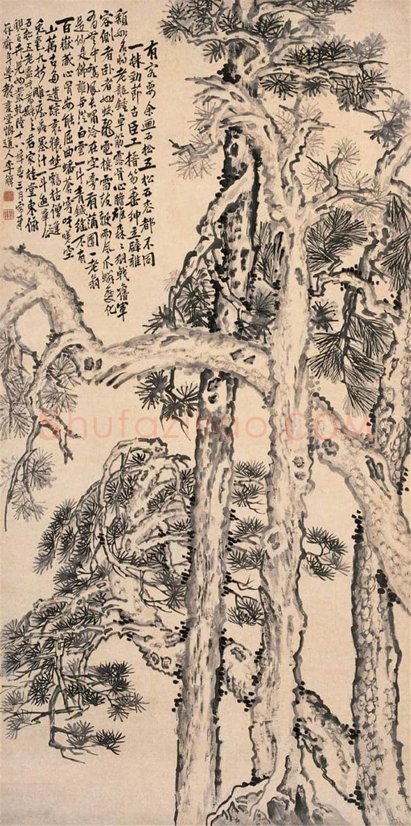 清代李鱓绘画作品欣赏 | 书画知识