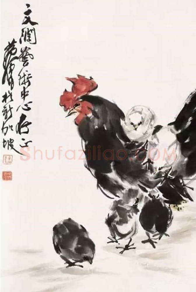 黄胄笔下的鸡也同样精彩 | 书画百科