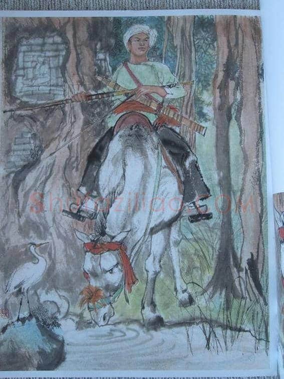 程十发连环画《召树屯和喃婼娜》 | 书画知识