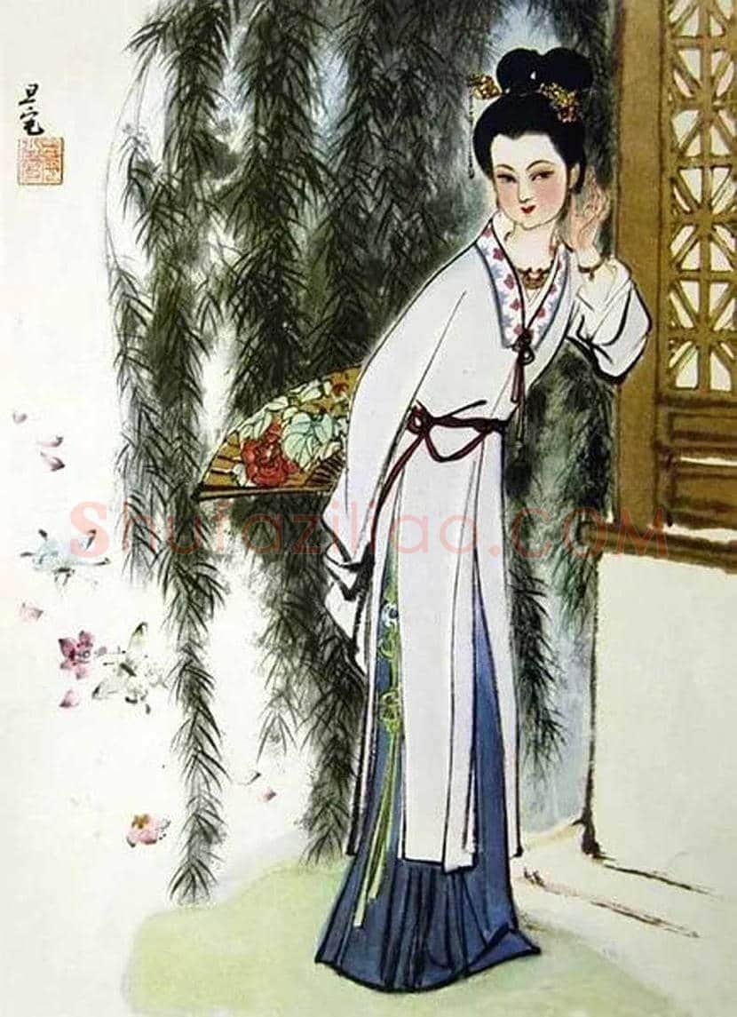 刘旦宅红楼梦插画欣赏 | 书画学堂
